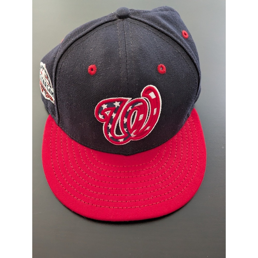 New Era 59Fifty 2018 MLB‎ All-Star Game Washington Nationals Hat SZ 7 1/8th USA